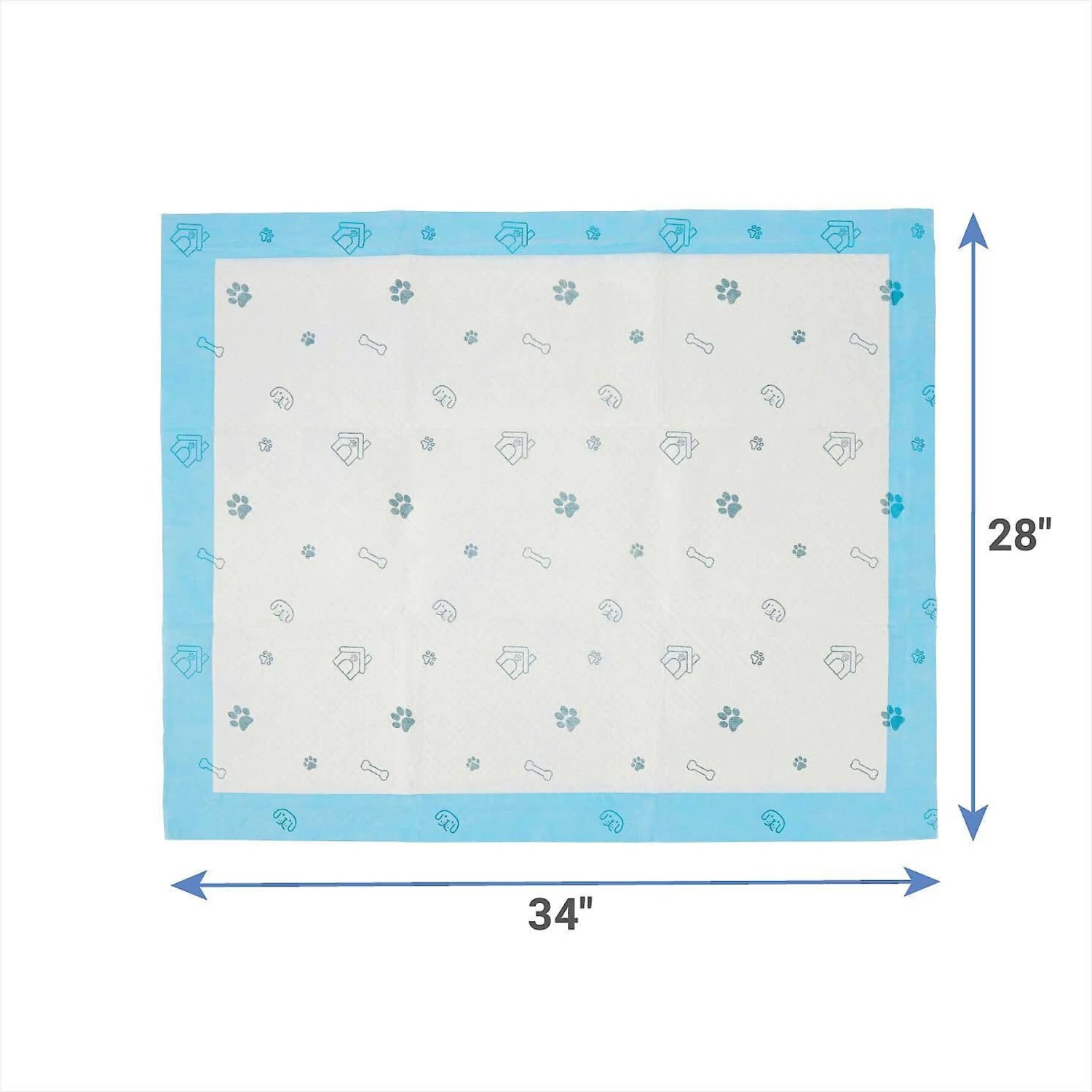 Frisco Fold & Carry Single Door Collapsible Wire Dog Crate & Frisco Premium Extra Large Printed Dog Training & Potty Pads 9 Frisco Fold & Carry Single Door Collapsible Wire Dog Crate & Frisco Premium Extra Large Printed Dog Training & Potty Pads - Image 7