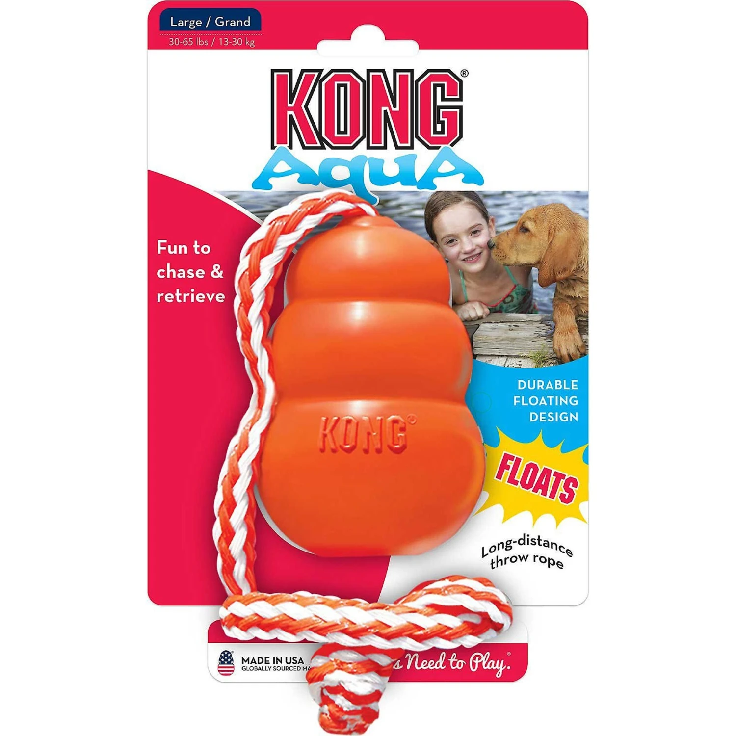 Frisco Shark Dog Life Jacket & KONG Aqua Dog Toy 11 Frisco Shark Dog Life Jacket & KONG Aqua Dog Toy - Image 9