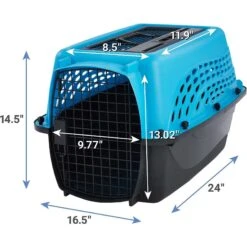 Frisco Two Door Top Load Plastic Dog & Cat Kennel & Frisco Fold & Carry Single Door Collapsible Wire Dog Crate, Pink 13 Frisco Two Door Top Load Plastic Dog & Cat Kennel & Frisco Fold & Carry Single Door Collapsible Wire Dog Crate, Pink -Frisco 303656 PT2. AC SS1800 V1623079947