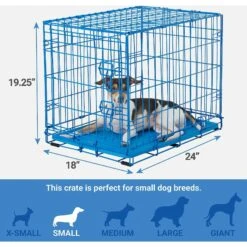 Frisco Two Door Top Load Plastic Dog & Cat Kennel & Frisco Fold & Carry Single Door Collapsible Wire Dog Crate, Pink 17 Frisco Two Door Top Load Plastic Dog & Cat Kennel & Frisco Fold & Carry Single Door Collapsible Wire Dog Crate, Pink -Frisco 303656 PT6. AC SS1800 V1623065549