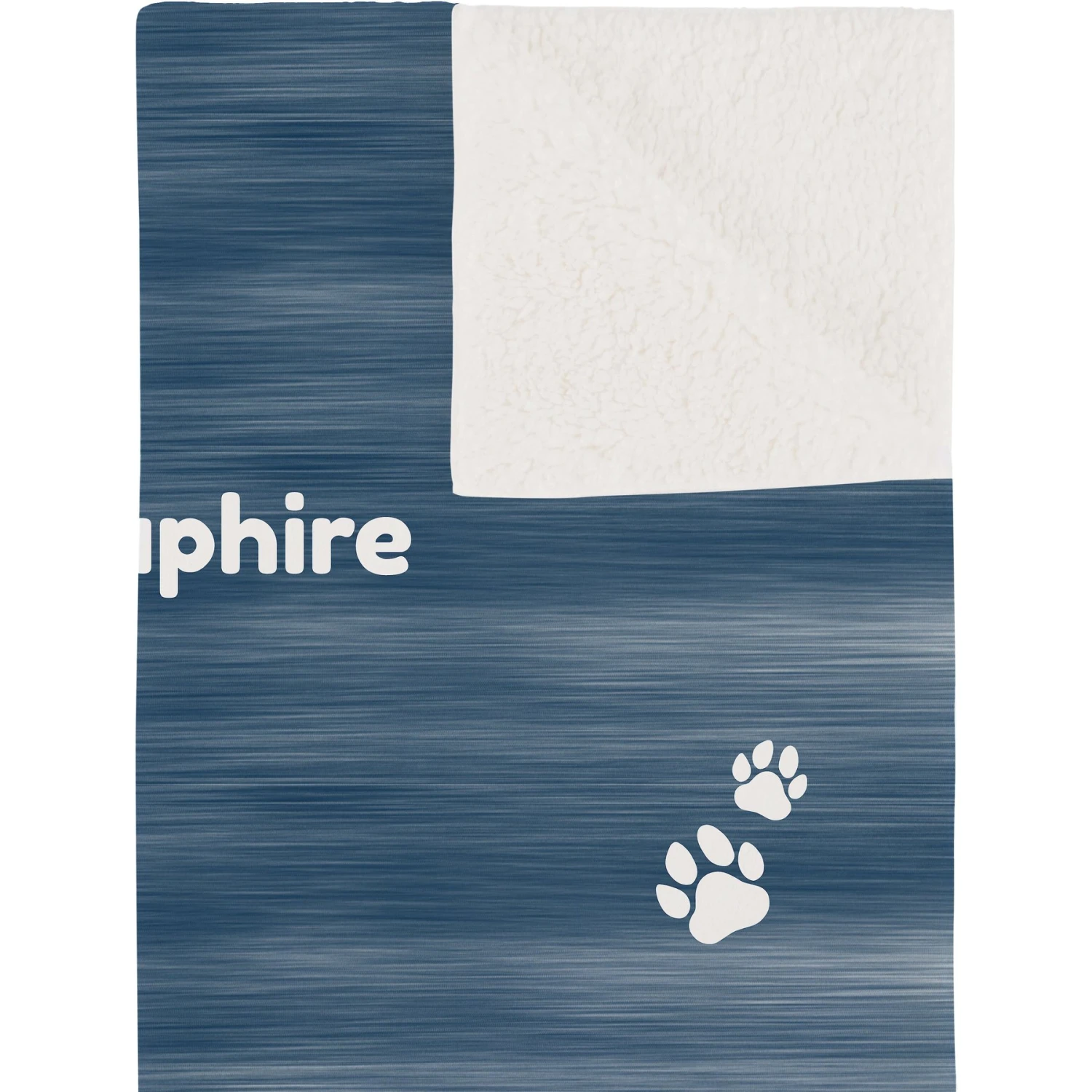 Frisco Personalized Heathered Sherpa Cat & Dog Blanket, 30" X 40" 5 Frisco Personalized Heathered Sherpa Cat & Dog Blanket, 30" X 40" - Image 3