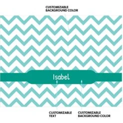 Frisco Personalized Subtle Chevron Soft Fleece Cat & Dog Blanket, 30" X 40" -Frisco 304003 PT3. AC SS1800 V1637609187