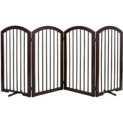 Frisco Arch 4-Panel Solid Wood Dog Gate -Frisco 305152 PT2. AC SS1800 V1639669041