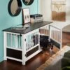 Frisco "Roma" Dog Crate Credenza & Mat 2 Frisco "Roma" Dog Crate Credenza & Mat -Frisco 315189 MAIN. AC SS1800 V1636564333