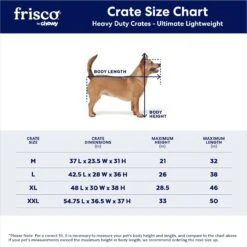 Frisco Ultimate Lightweight Heavy Duty Foldable & Stackable Steel Metal Single Door Dog Crate 11 Frisco Ultimate Lightweight Heavy Duty Foldable & Stackable Steel Metal Single Door Dog Crate -Frisco 326416 PT2. AC SS1800 V1645739508