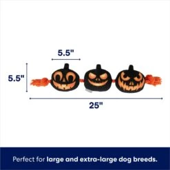 Frisco Halloween Pumpkins Plush With Rope Squeaky Dog Toy 8 Frisco Halloween Pumpkins Plush With Rope Squeaky Dog Toy -Frisco 344154 PT1. AC SS1800 V1689878444