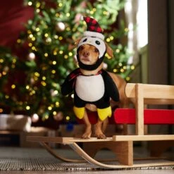 Frisco Front Walking Holiday Penguin Dog & Cat Costume 18 Frisco Front Walking Holiday Penguin Dog & Cat Costume -Frisco 358020 PT7. AC SS1800 V1661798757