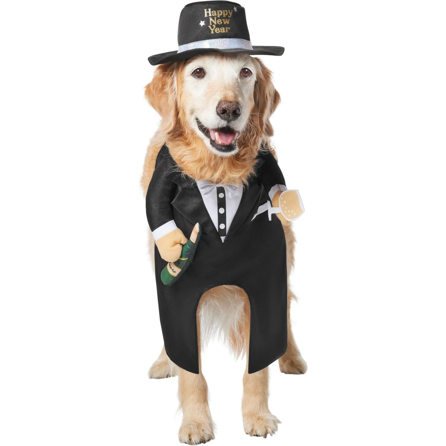 Frisco Front Walking New Years Tuxedo Dog & Cat Costume 6 Frisco Front Walking New Years Tuxedo Dog & Cat Costume - Image 4