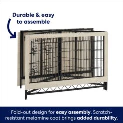 Frisco Easy Set-Up Wood Furniture Style Dog Crates 14 Frisco Easy Set-Up Wood Furniture Style Dog Crates -Frisco 363840 PT3. AC SS1800 V1685459481