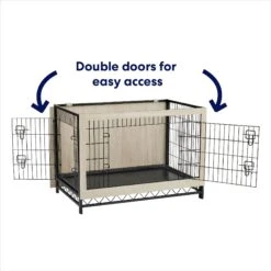 Frisco Easy Set-Up Wood Furniture Style Dog Crates 15 Frisco Easy Set-Up Wood Furniture Style Dog Crates -Frisco 363840 PT4. AC SS1800 V1685459485