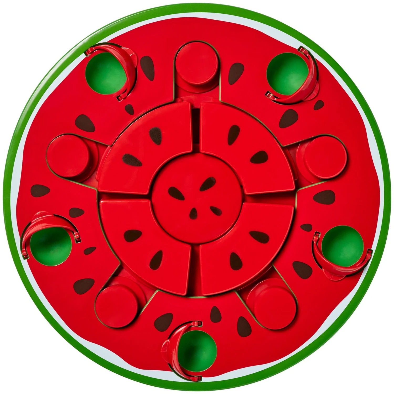 Frisco Watermelon Interactive Puzzle Dog Toy, Advanced 5 Frisco Watermelon Interactive Puzzle Dog Toy, Advanced - Image 3