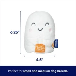 Frisco Halloween Trick Or Treat Ghost Plush Squeaky Dog Toy -Frisco 667974 PT1. AC SS1800 V1689277405