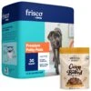 Frisco Premium Giant Dog Training & Potty Pads & American Journey Peanut Butter Recipe Grain-Free Oven Baked Crunchy Biscuit Dog Treats 2 Frisco Premium Giant Dog Training & Potty Pads & American Journey Peanut Butter Recipe Grain-Free Oven Baked Crunchy Biscuit Dog Treats -Frisco 678502 MAIN. AC SS1800 V1681306585
