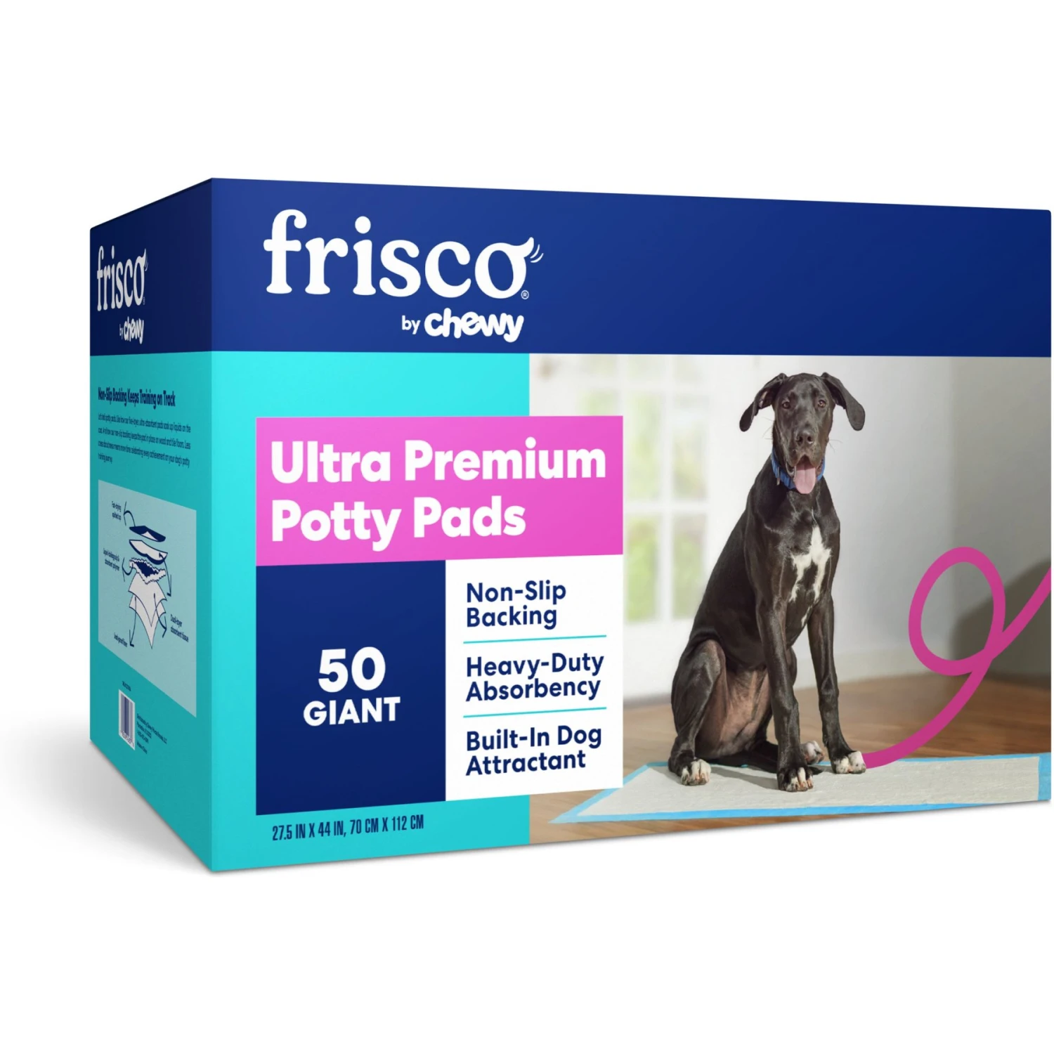 Frisco Giant Non-Skid Ultra Premium Dog Training & Potty Pads & Bones & Chews All-Natural Lamb Lung Dehydrated Dog Treats 4 Frisco Giant Non-Skid Ultra Premium Dog Training & Potty Pads & Bones & Chews All-Natural Lamb Lung Dehydrated Dog Treats - Image 2