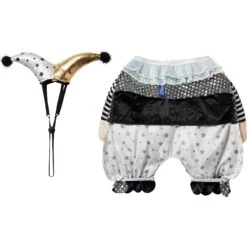 Frisco Front Walking Glitter Clown Dog & Cat Costume 16 Frisco Front Walking Glitter Clown Dog & Cat Costume -Frisco 707542 PT5. AC SS1800 V1689342132