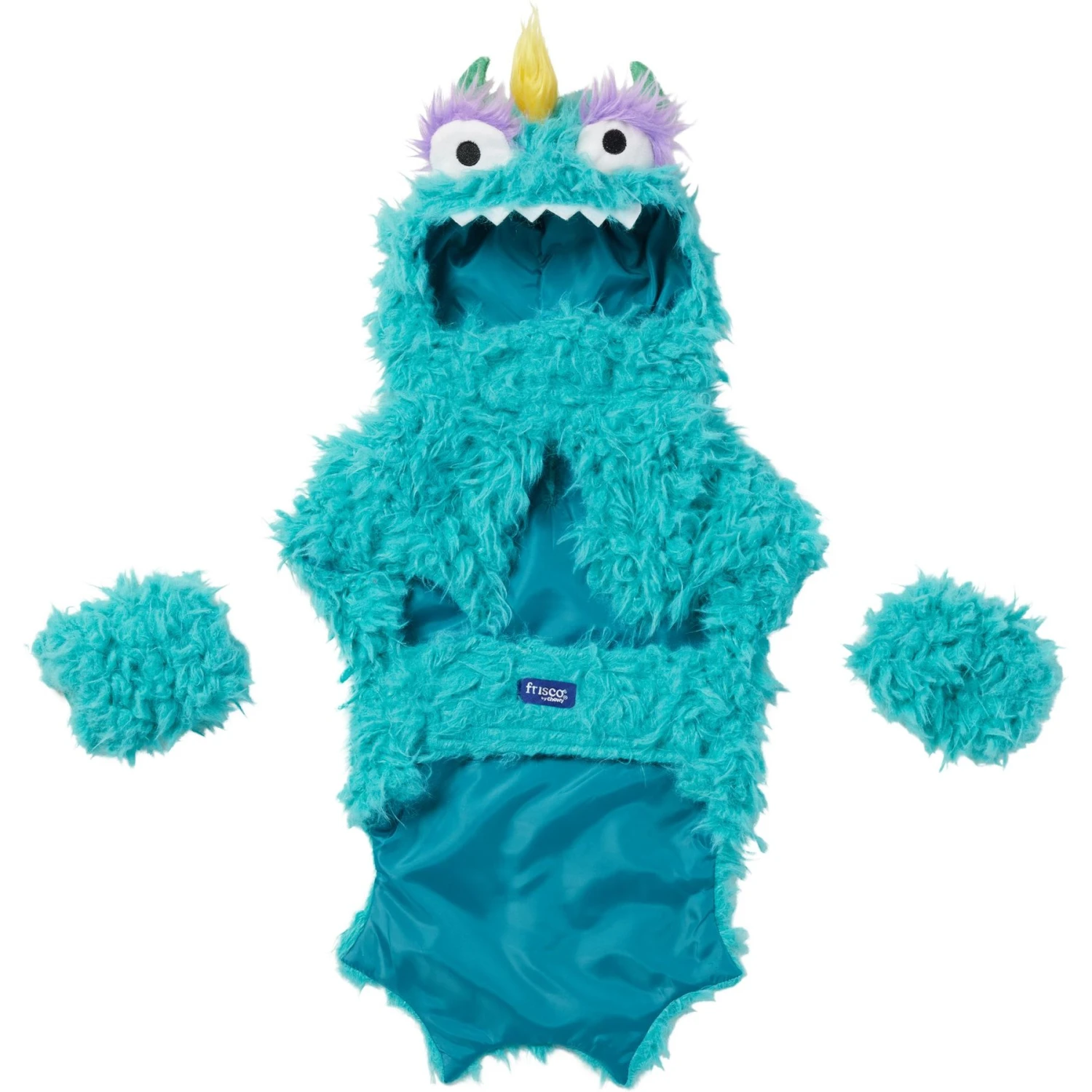 Frisco Faux Fur Monster Clash Dog & Cat Costume 6 Frisco Faux Fur Monster Clash Dog & Cat Costume - Image 4