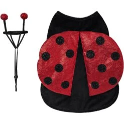 Frisco Glittered Ladybug Dog & Cat Costume -Frisco 708254 PT4. AC SS1800 V1689351051