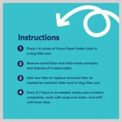 Frisco Paper Pellet Dog Litter 12 Frisco Paper Pellet Dog Litter -Frisco 752430 PT5. AC SS1800 V1674752335