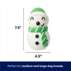 Frisco Holiday Snowman Latex Squeaky Dog Toy -Frisco 773870 PT1. AC SS1800 V1695046490