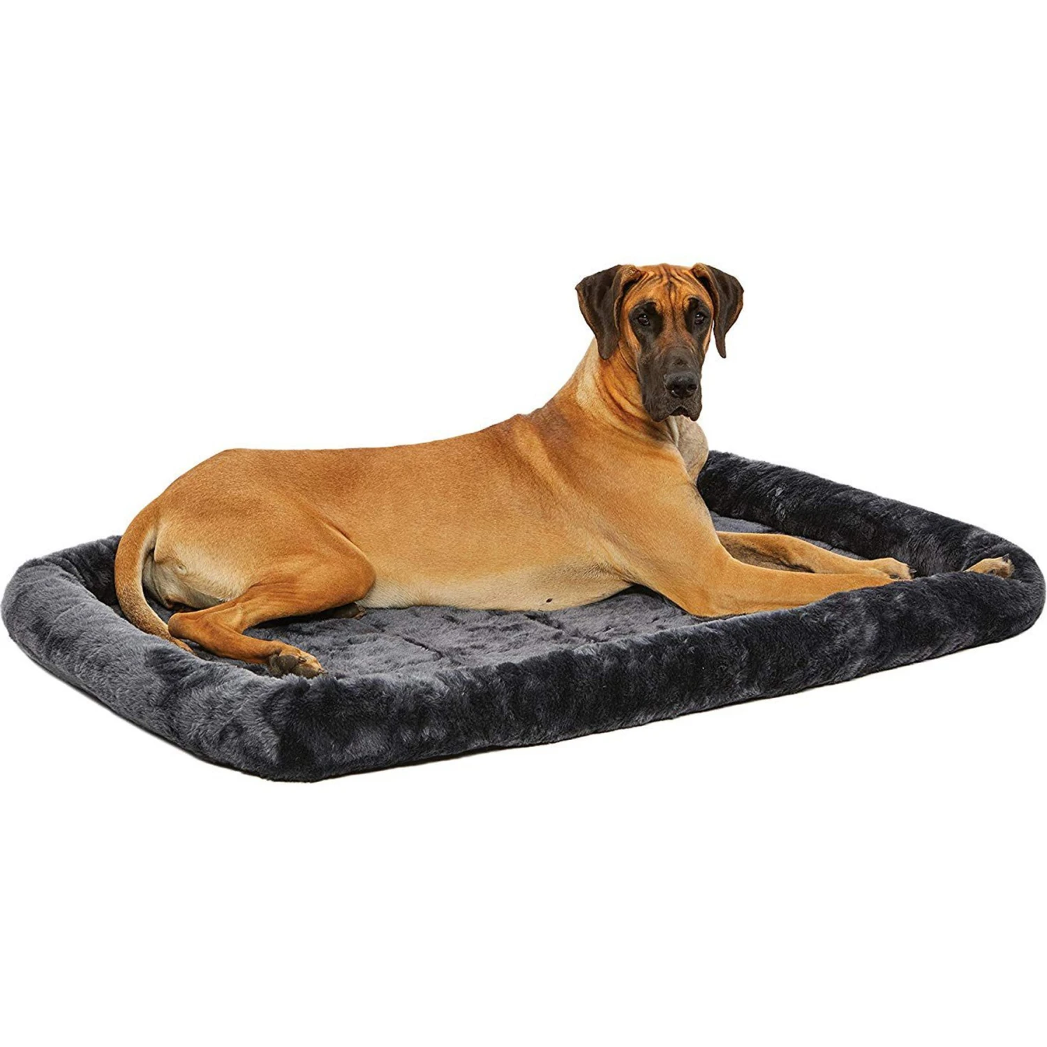 Frisco Heavy Duty Single Door Wire Dog Crate & MidWest Quiet Time Fleece Dog Crate Mat 9 Frisco Heavy Duty Single Door Wire Dog Crate & MidWest Quiet Time Fleece Dog Crate Mat - Image 7