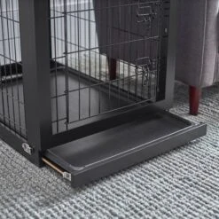 Frisco Double Door Furniture Style Dog Crate, Black & Frisco Swirl Dog Crate Mat 14 Frisco Double Door Furniture Style Dog Crate, Black & Frisco Swirl Dog Crate Mat -Frisco 947710 PT3. AC SS1800 V1693596973