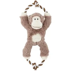 Frisco Monkey Plush With Rope Squeaky Dog Toy & Frisco Cow Plush With Inside Rope Squeaky Dog Toy 12 Frisco Monkey Plush With Rope Squeaky Dog Toy & Frisco Cow Plush With Inside Rope Squeaky Dog Toy -Frisco 961998 PT1. AC SS1800 V1694784008