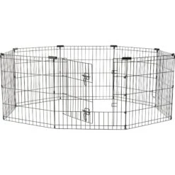 Frisco Wire Dog & Small Pet Exercise Pen With Step-Through Door -Frisco 97484 PT2. AC SS1800 V1657661187