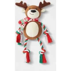 Frisco Holiday Reindeer Plush With Rope Squeaky Dog Toy & Frisco Holiday Lights Plush With Rope Squeaky Dog Toy 11 Frisco Holiday Reindeer Plush With Rope Squeaky Dog Toy & Frisco Holiday Lights Plush With Rope Squeaky Dog Toy -Frisco 986134 PT1. AC SS1800 V1698258057