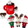Frisco Holiday Santa's Helpers Plush Squeaky Dog Toy, 3 Count & Frisco Holiday Hot Cocoa Hide & Seek Puzzle Plush Squeaky Dog Toy 2 Frisco Holiday Santa's Helpers Plush Squeaky Dog Toy, 3 Count & Frisco Holiday Hot Cocoa Hide & Seek Puzzle Plush Squeaky Dog Toy -Frisco 986230 MAIN. AC SS1800 V1698258405